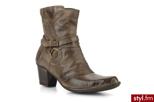 Khrio PÓŁBUTY I BOTKI BOUTKA BY KHRIO (Brązowy) - Botki Buty Moda