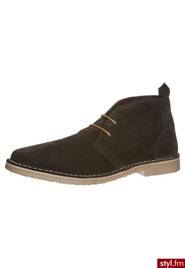Jack & Jones GOBI Oksfordki brązowy 12064377 - Pozostałe Buty Moda