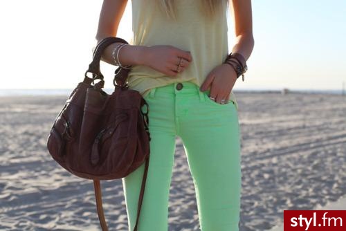 Jeansy Spodnie Moda