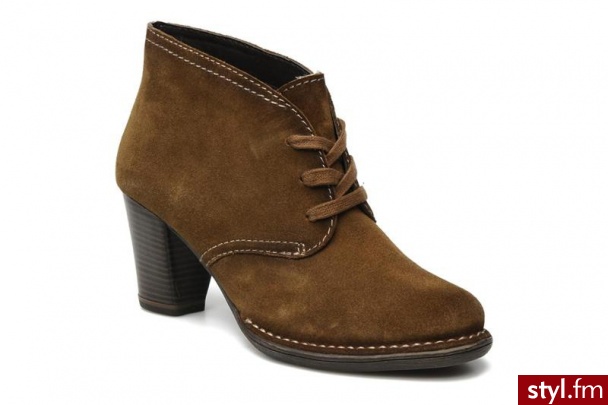 Jana PÓŁBUTY I BOTKI ANTEPONO BY (Brązowy) - Botki Buty Moda