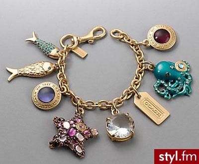 Bronsoletka zaprojektowana przez Betsey Johnson specjalne dla firmy Coach - 268$ - Pozostałe Dodatki Moda