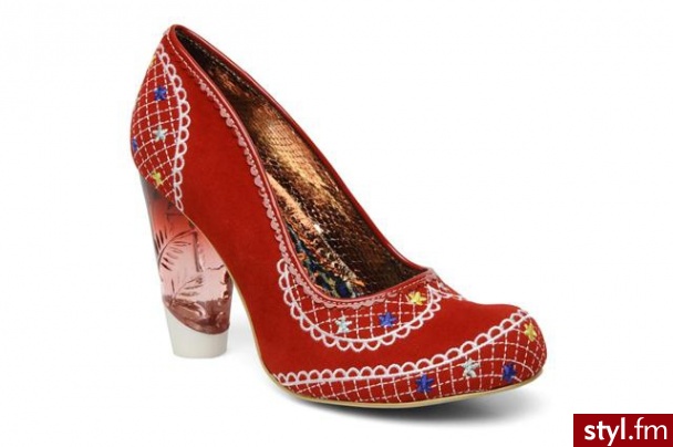 Irregular Choice Czółenka Summer Bucket (Czerwony) - Czółenka Buty Moda