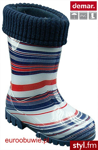 DEMAR Kalosze DEMAR DM-038-TLP-L - Kalosze Buty Moda
