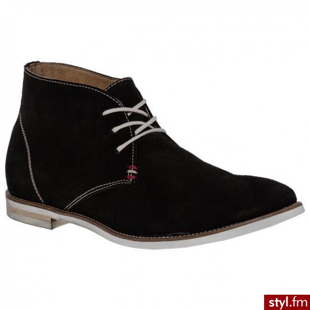 Gino Rossi Trzewiki MTC960-R500-635-T-9900 Czarny - Kozaki Buty Moda